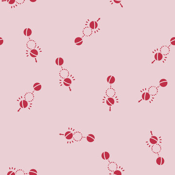 roquet croquet game vector glyph seamless pattern roquet croquet game sign illustration