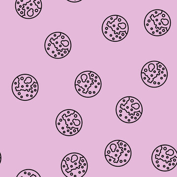 atopic dermatitis skin disease vector line seamless pattern atopic dermatitis skin disease sign illustration