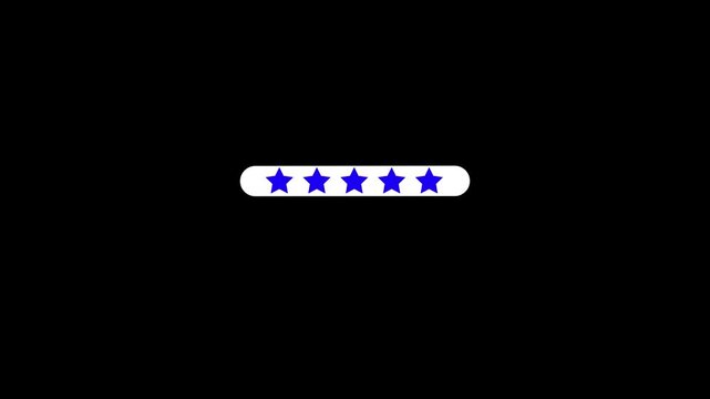 inter incorrect password icon sign animation on black background. typing wrong password interface