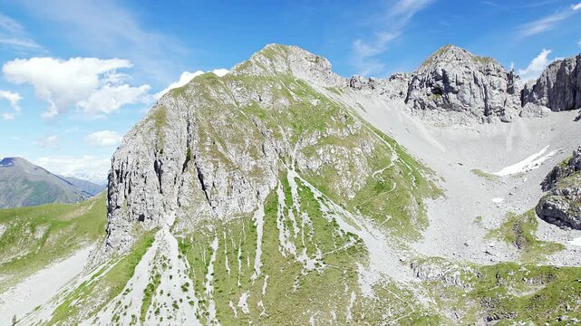 Pizzo di Petto massif in the Orobie mountains, Bergamo Alps