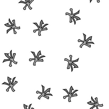confucianism religion vector seamless pattern confucianism religion sign illustration