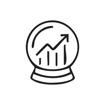 Financial Forecast (Growth Metrics) Icon
