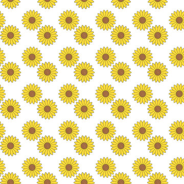 sunflowers background