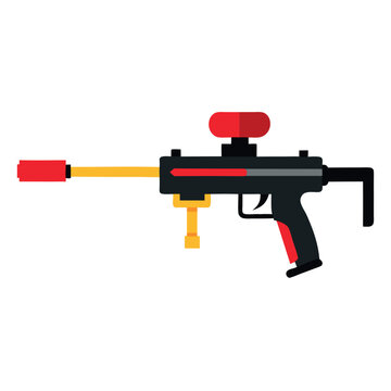 high velocity paintball-rifle-with-extended-tank 