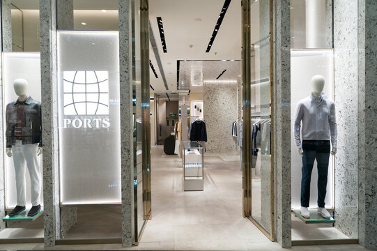 Ports clothing store entrance at KK Mall