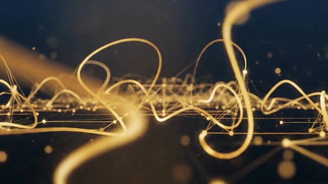 abstract music background with notes