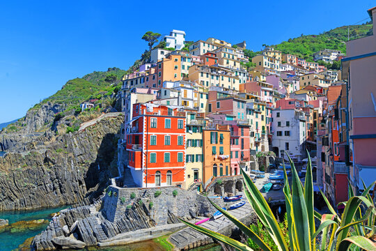 Early morning in Riomaggioire.