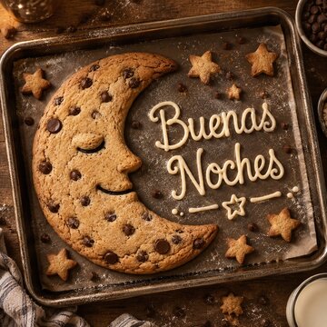 buenas noches cookies with chocolate