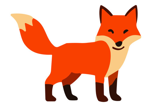 Vector Cartoon Red Fox.ai