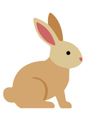 Fototapeta premium Vector Cartoon Rabbit