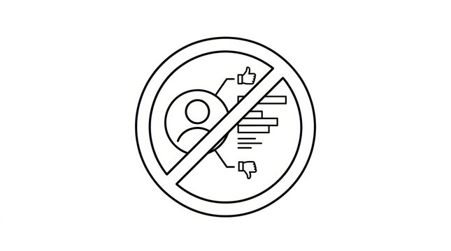 A symbol for responsible AI governance and social scoring. It indicates challenges regarding user data and privacy.