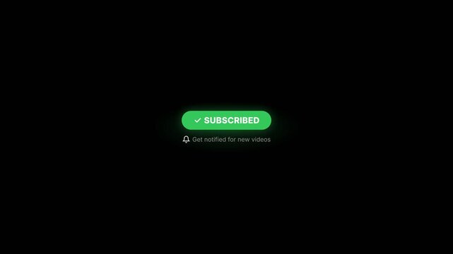 Subscribe to Subscribed Button Morph with Checkmark Animation