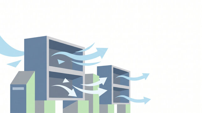 Architectural vision for urban sustainability integrating Carbon Capture & Storage (CCS), Green Hydrogen, and renewable energy for responsible buildings and cleaner air