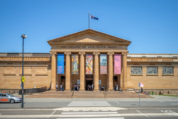 Naklejka premium Sydney, Australia - January 8, 2019: art gallery of new south wales, the most important public gallery in Sydney and one of the largest in Australia