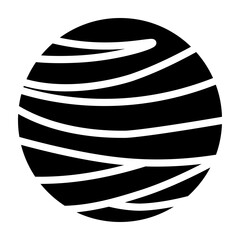 Neptune Vector Glyph Icon Design © Ramla