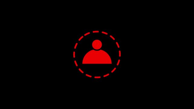 checked user profile account approved icon