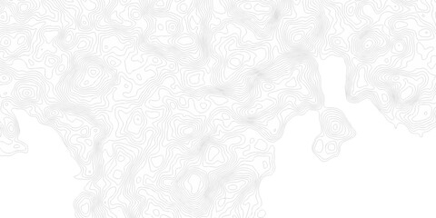 White abstract wave paper spiral area world topography map curved reliefs design. geographic contour map elevation mapping artwork with soft grey lines wallpaper background. © MOHART PARK