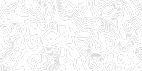 White abstract wave paper spiral area world topography map curved reliefs design. geographic contour map elevation mapping artwork with soft grey lines wallpaper background. © MOHART PARK