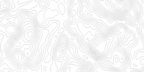 White abstract wave paper spiral area world topography map curved reliefs design. geographic contour map elevation mapping artwork with soft grey lines wallpaper background. © MOHART PARK