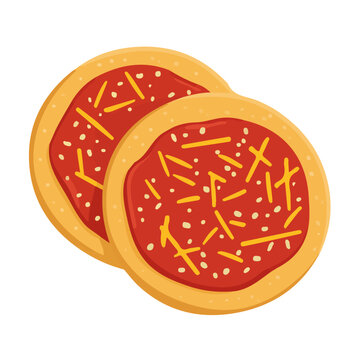 Sopes flat vector illustration in a modern and simple 2D style, placed on a white background.