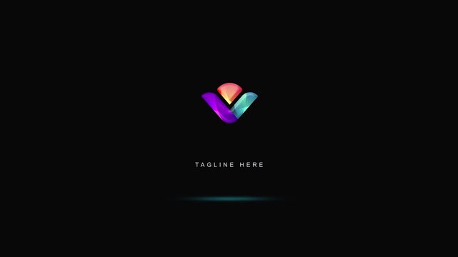 3d cinematic neon energetic light moving logo intro reveale. 3d render, 4k high fps, 3d render of a logo stings.