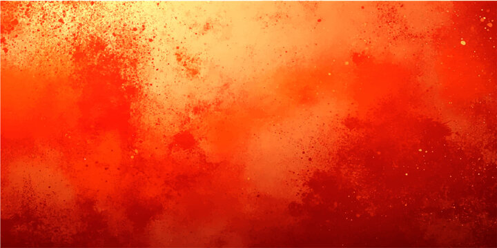 Abstract textured background with vibrant orange and red hues with bubbly foam effect and illuminated particles.