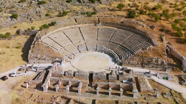 Archaeological Site of Philippi with Theater and Museum, Philippi, Greece