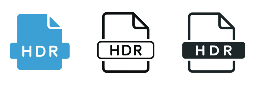 Visual Quality Vector Icon Set Featuring Image Enhancement Symbols for UI Design with Editable Stroke Outline Illustration