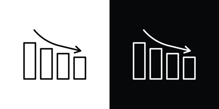 Chat arrow down icon symbol design template.