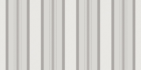 Fototapeta premium Regular vertical lines shape a bold striped pattern with tailored depth. White coloring adds clear visual rhythm to the seamless textile background. Useful for textile prints and decor.