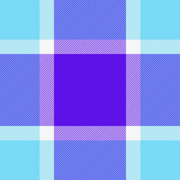 Christmas textile seamless vector, discount tartan pattern fabric. Neat plaid texture background check in cyan and bright colors.