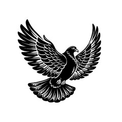 Fototapeta premium vector illustration of an eagle