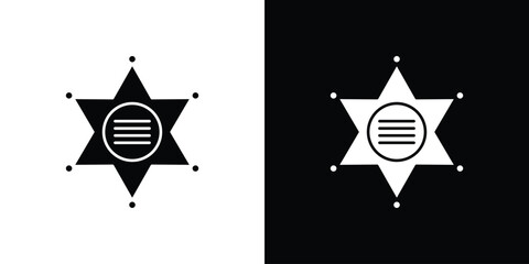 Camping icon silhouette design collection in black and white for web © Hestia