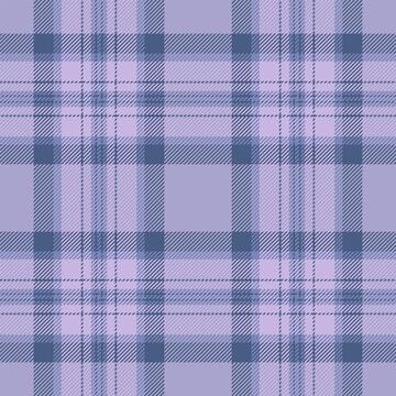 Fuzzy vector seamless tartan, fluffy check texture fabric. Mexican textile background pattern plaid in light and blue colors.