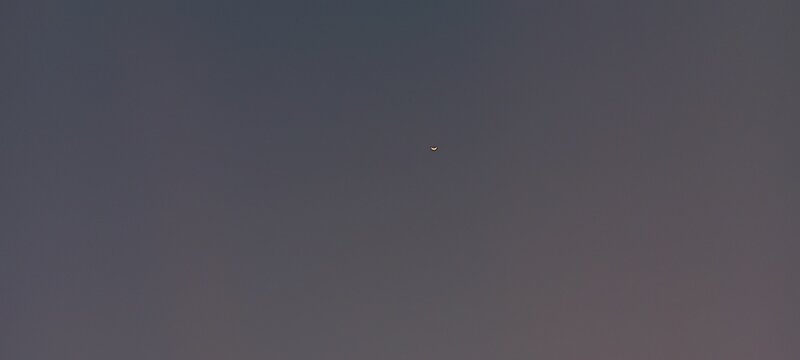 moon in the sky
