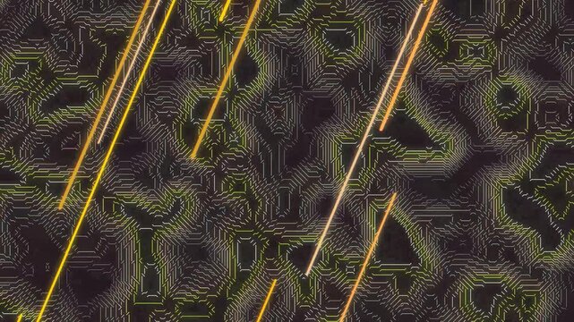 Abstract topographic map pattern with glowing diagonal lines creating a futuristic and energetic visual effect