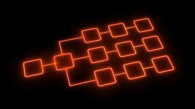AI agent as the core connector between user management and neon tool box , finance operations, analytics, and document automation. on transparent background.