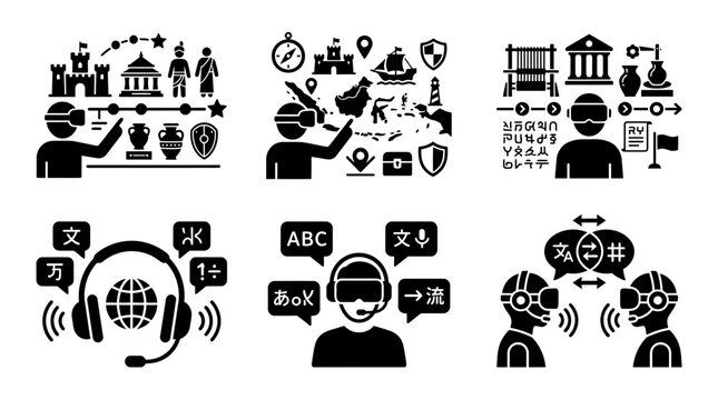 Virtual Reality Museum and Language Learning Concepts