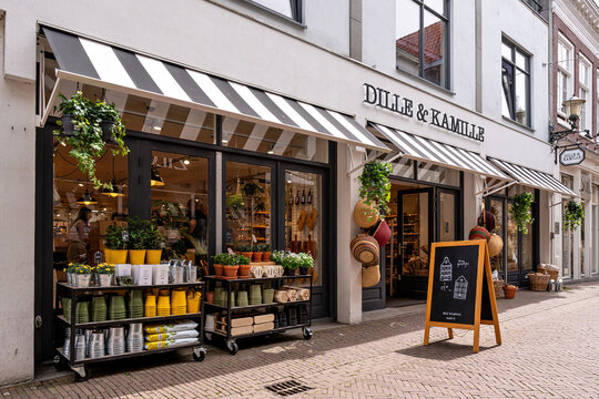 Alkmaar, Netherlands - June 1, 2026: Dille & Kamille store