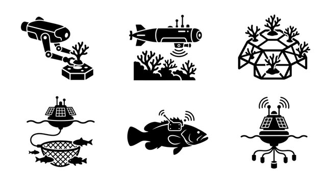 Oceanic Technology: Underwater Robots, AI Fish Farming, Coral Reef Monitoring