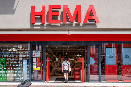 Alkmaar, Netherlands - June 1, 2026: HEMA store