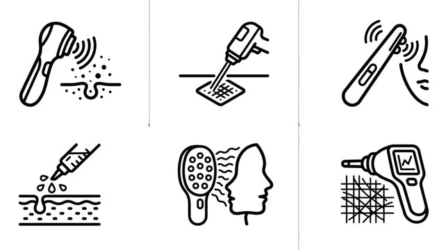 Beauty Tech Icons: Skincare, Hair Growth, Dermatology Gadgets