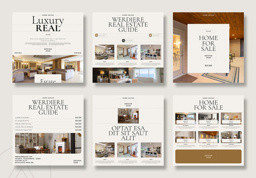 Luxury Real Estate Social Media Stories Template