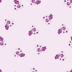 Obraz premium enthusiasm spark succes challenge vector glyph seamless pattern enthusiasm spark succes challenge sign illustration