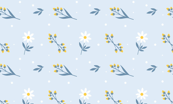Daisy Meadow Scatter Pattern