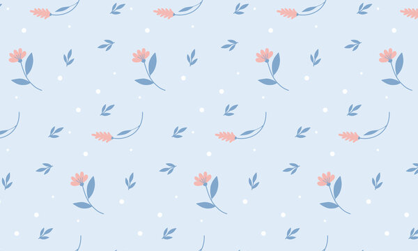 Bluebell Garden Pattern