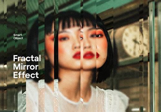 Fractal Mirror Photo Effect