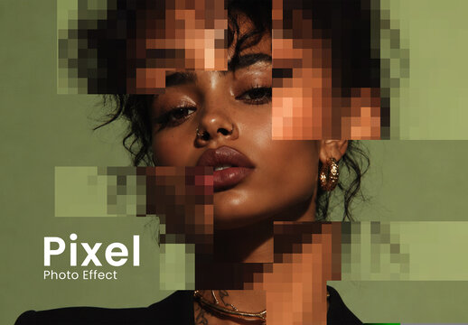 Pixel Photo Effect