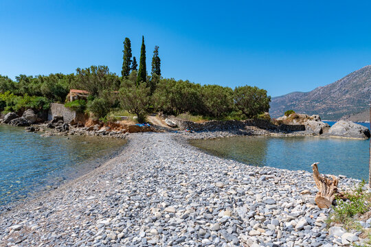 Skopa beach (Dipli beach) near Kotronas village, Mani, Laconia
