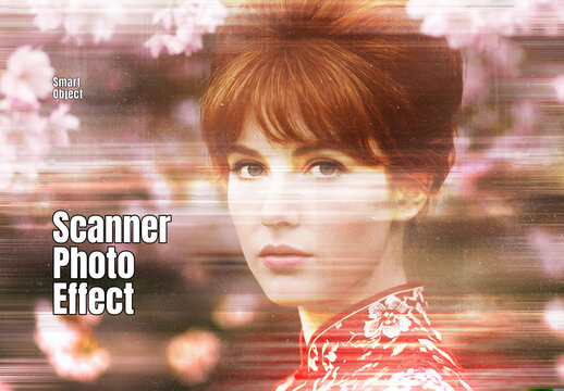 Scanner Photo Effect